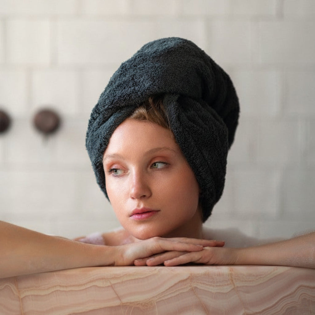 Egyptian Cotton Giza Hair Towel ( 75 x 23 cm )