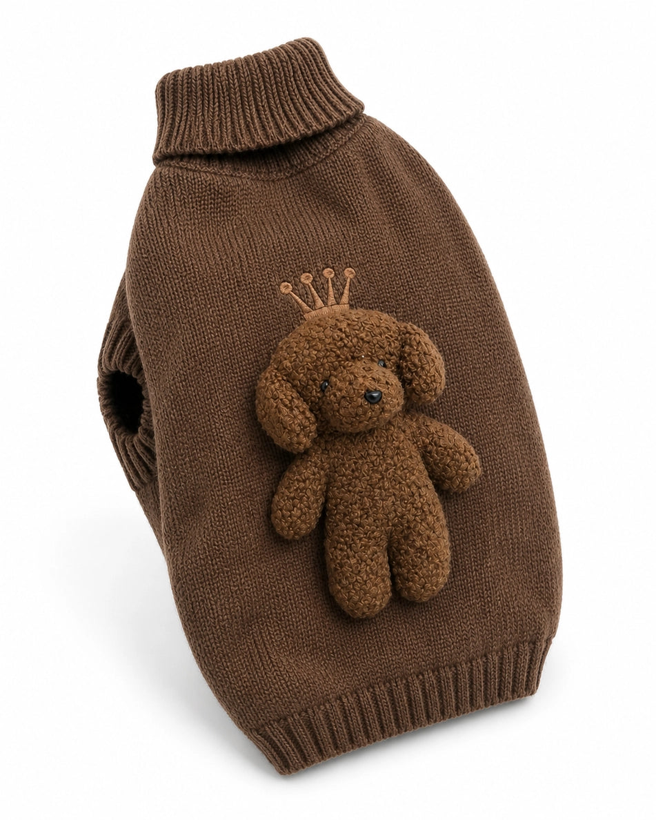 Teddy Bear Sweater for Poodles and Mini