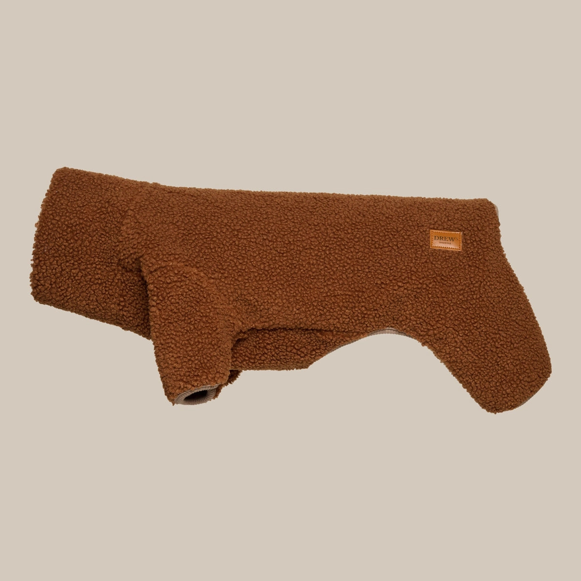 Dog Brown Teddy Sweater