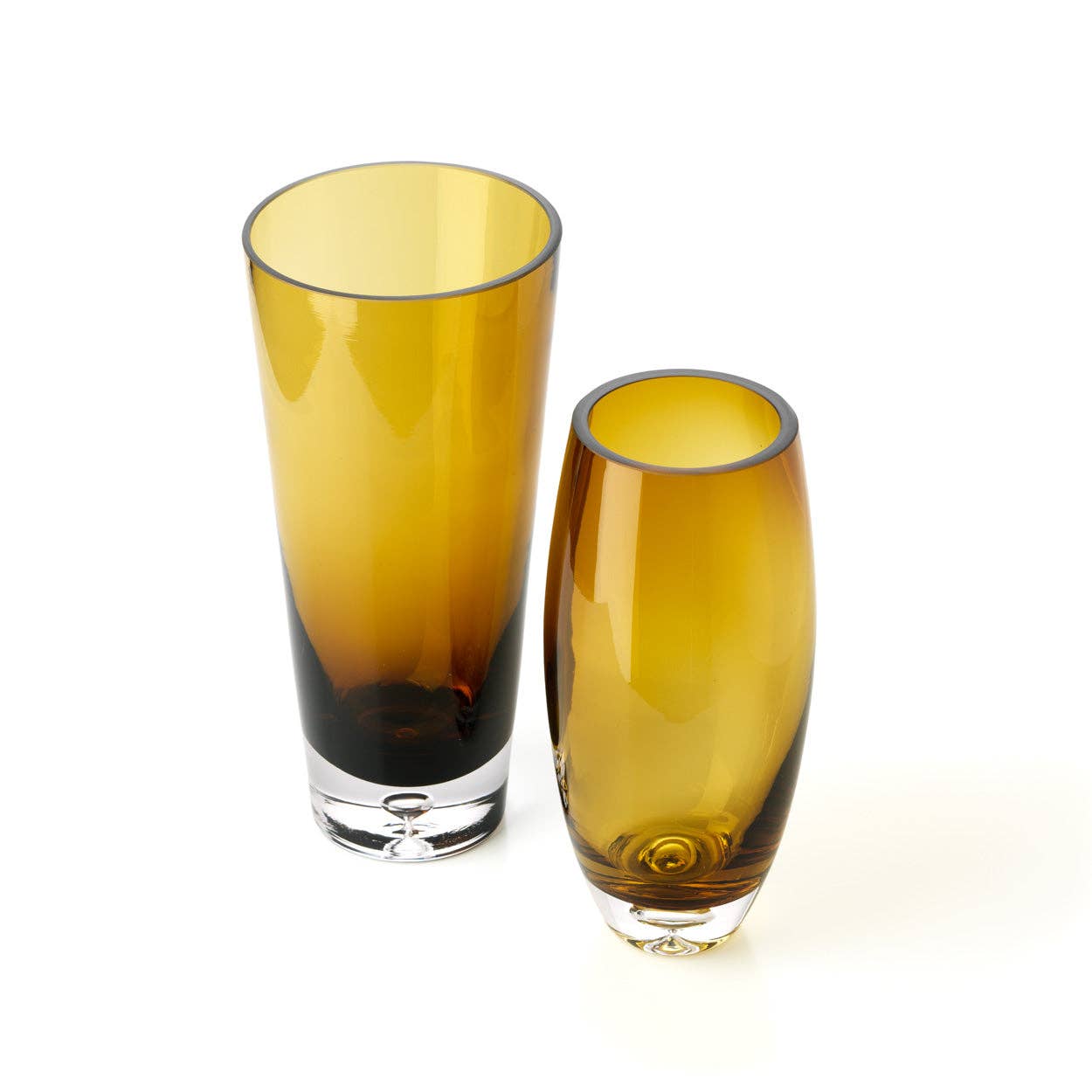 The Honey Glow Vase - Brown Gold - M