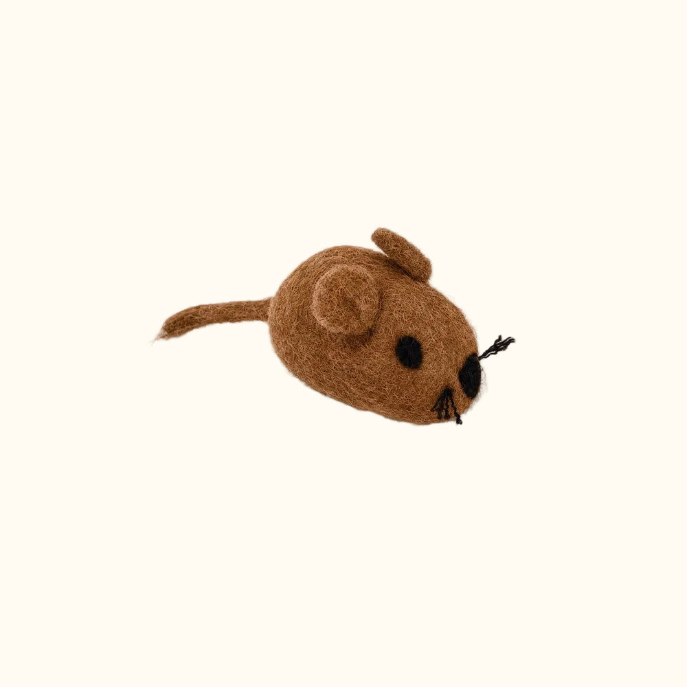 Wool Felt Mouse Toy
