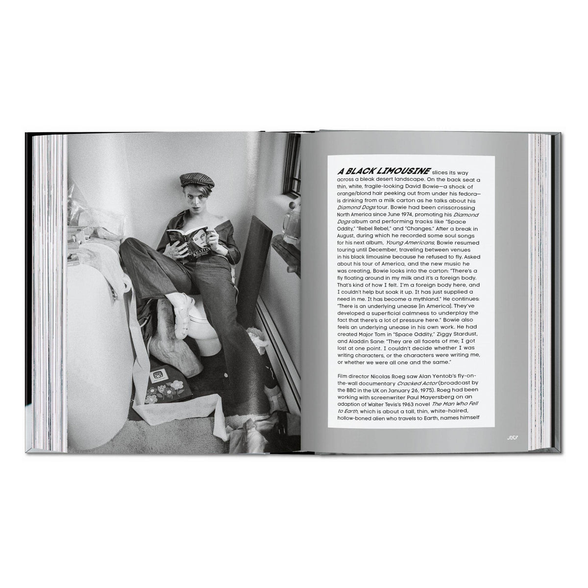 David Bowie. The Man Who Fell to Earth. 40th Ed. (German, French, English)