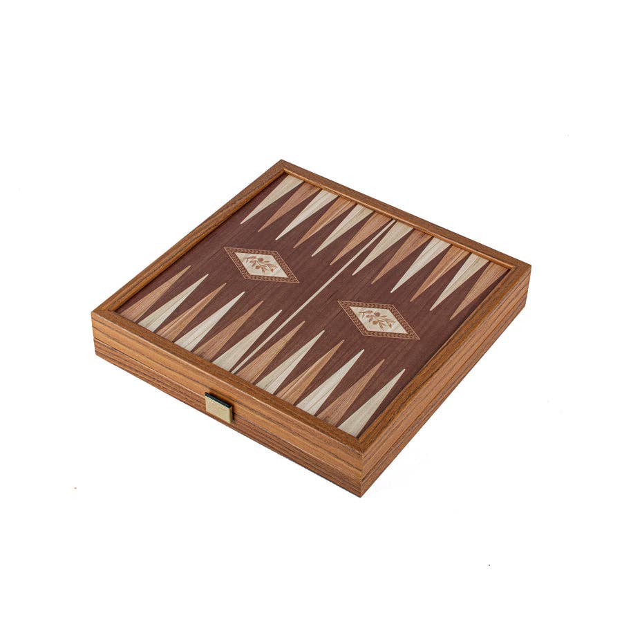 Classic 2-in-1 Chess & Backgammon Game Set