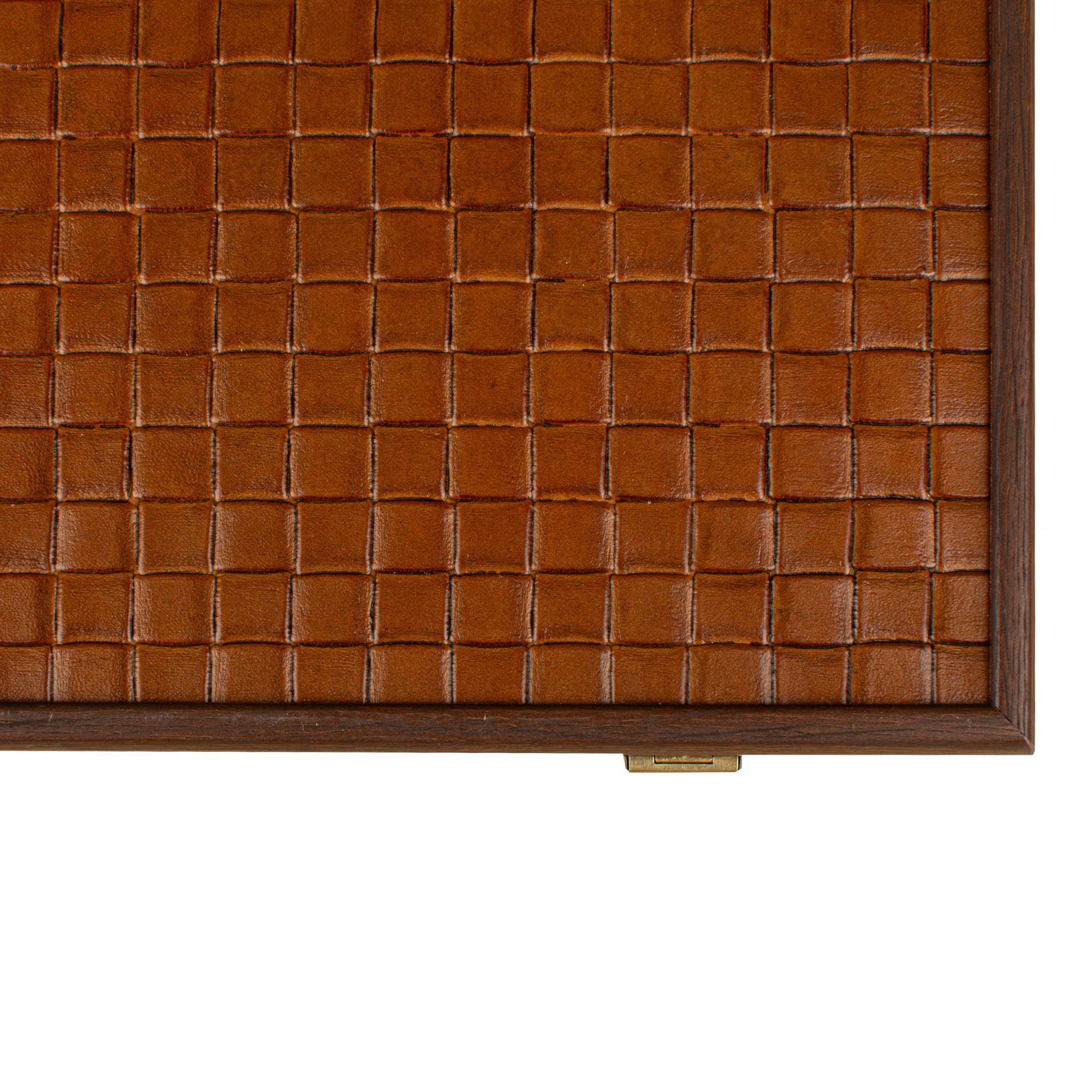 Premium Mahjong Tiles Set in Knitted Leather Wooden Case: Medium (31 x 24cm)