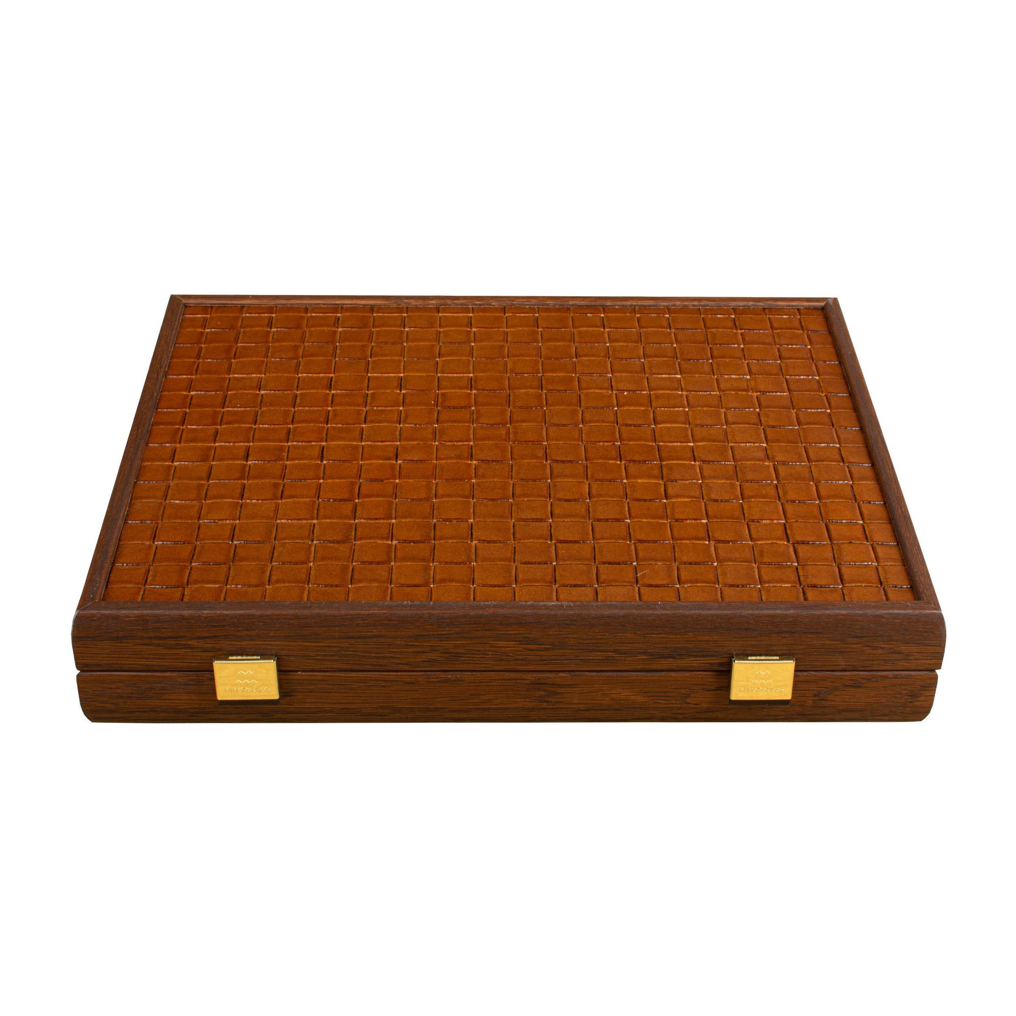Premium Mahjong Tiles Set in Knitted Leather Wooden Case: Medium (31 x 24cm)