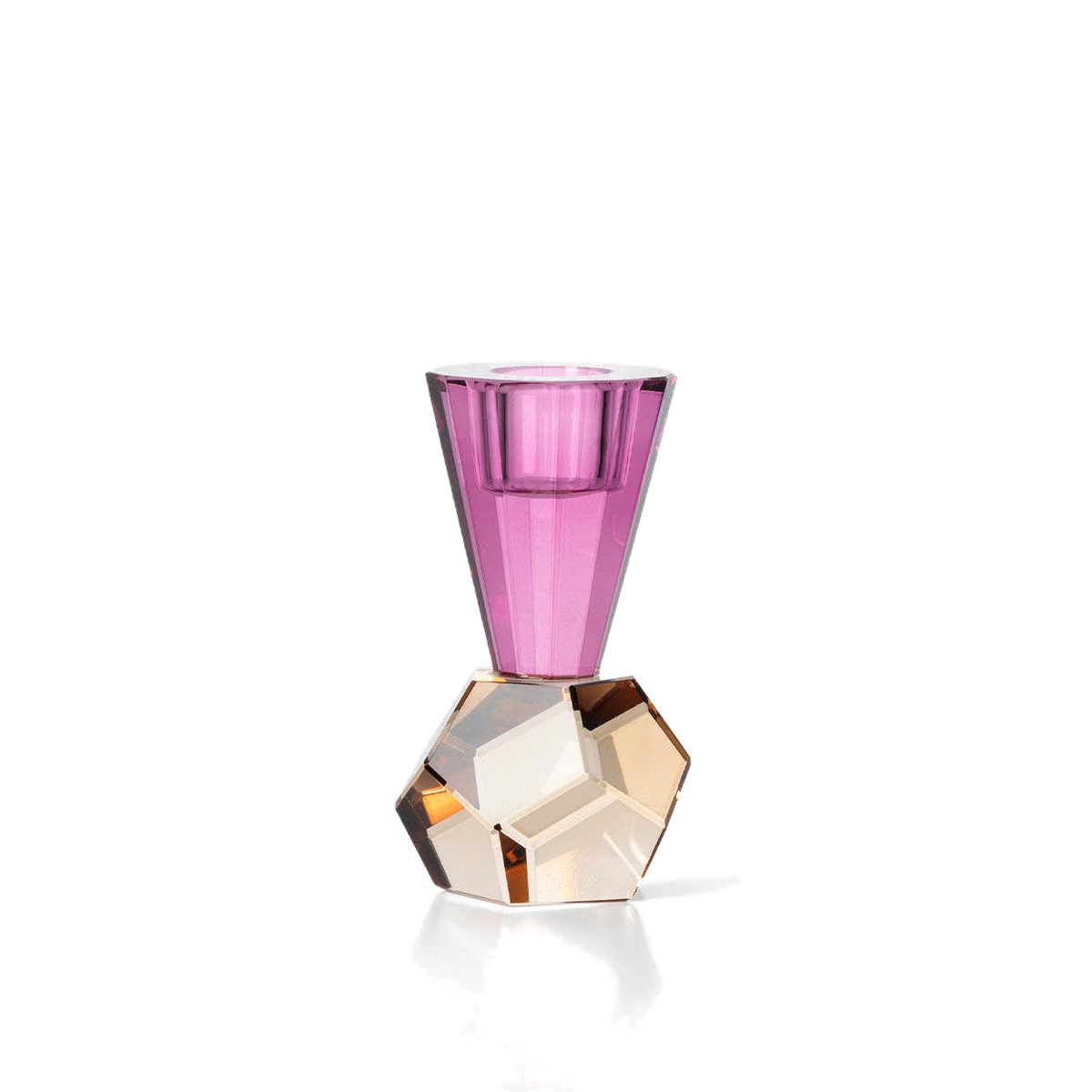 The Amethyst Flame Candle Holder