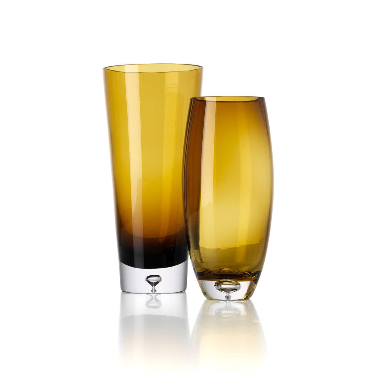 The Honey Glow Vase - Brown Gold - M