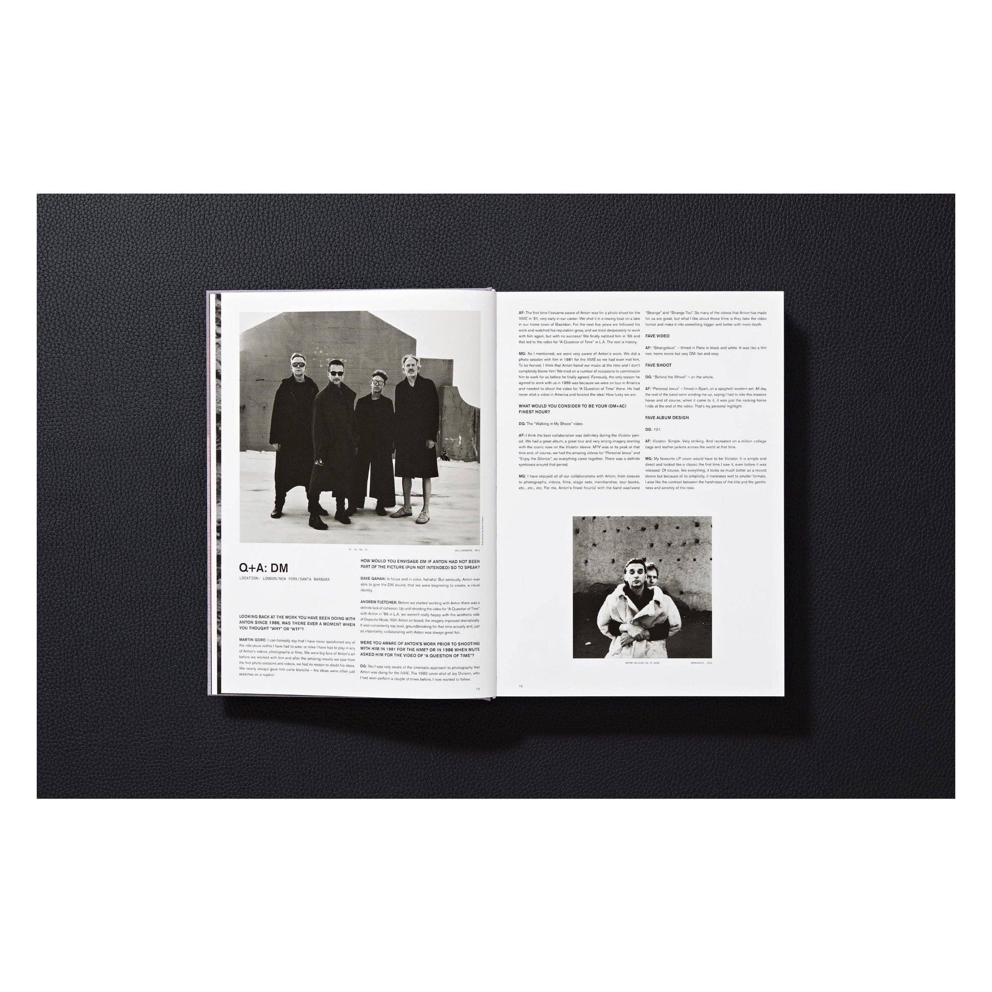 Depeche Mode by Anton Corbijn (German, French, English)
