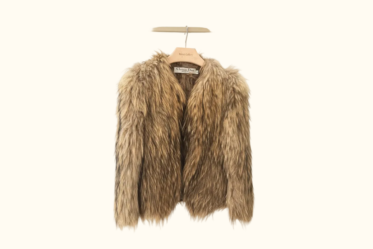 Christian Dior by John Galliano Vintage fur Jacket