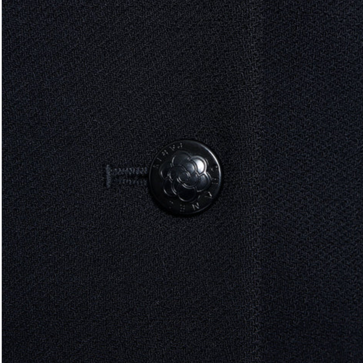CHANEL Vintage 2003 La Petite Veste Noire Jacket / 03C Wool Jacket black WS9792