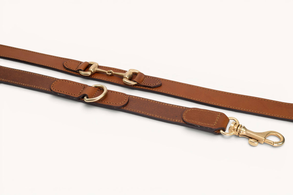 EQUESTRIAN COROCOTA LEASH BROWN 2 m: Brown