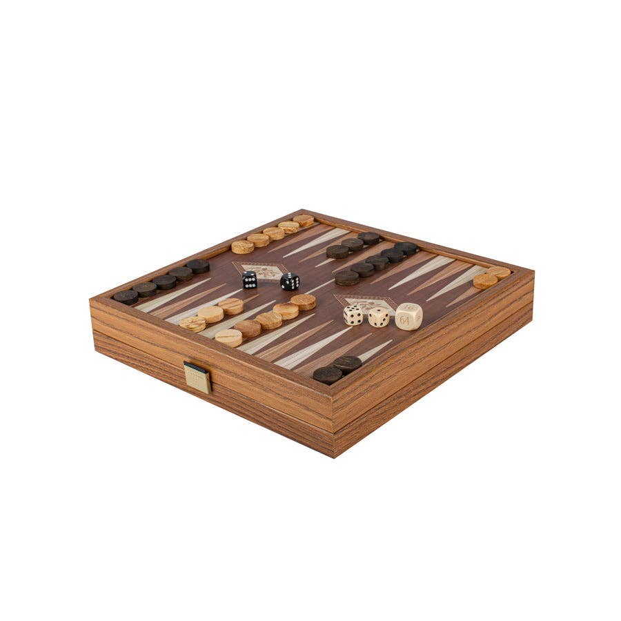 Classic 2-in-1 Chess & Backgammon Game Set